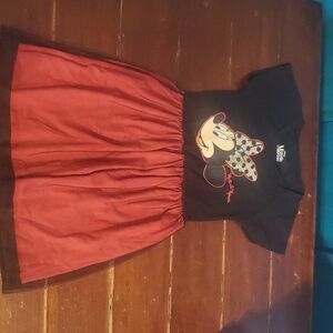 Black and Red Minnie Mouse Dress